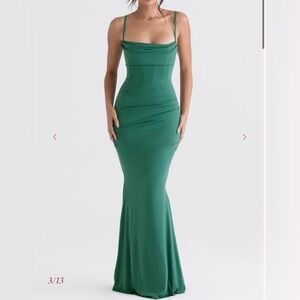 House of CB Milena Jersey Corset Maxi Dress